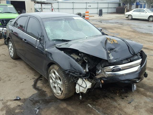 3FAHP0HA1BR164345 - 2011 FORD FUSION SE BLACK photo 1