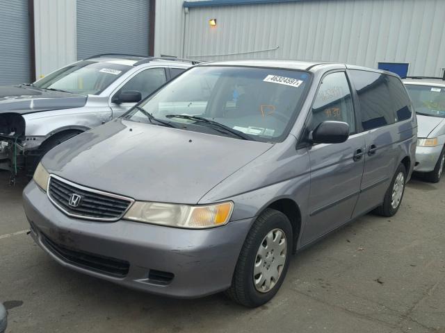 2HKRL1854YH543466 - 2000 HONDA ODYSSEY LX GRAY photo 2