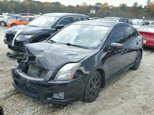 3N1AB6AP1BL628770 - 2011 NISSAN SENTRA 2.0 BLACK photo 2