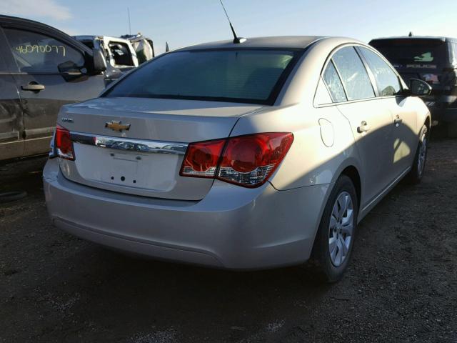 1G1PA5SH7D7255214 - 2013 CHEVROLET CRUZE LS TAN photo 4