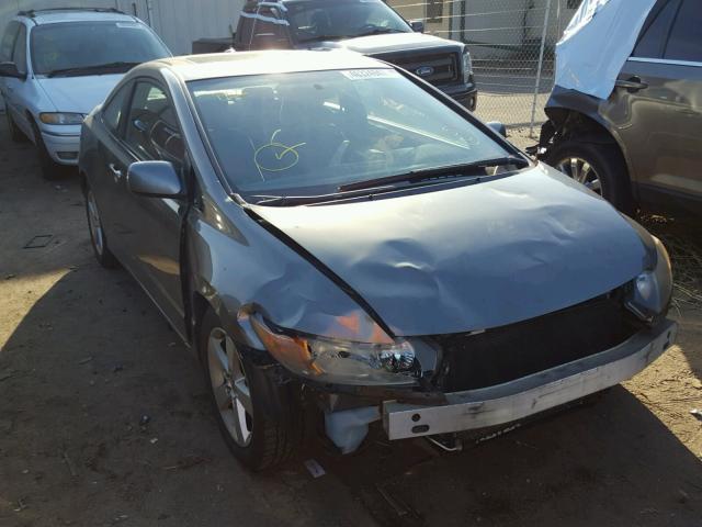 2HGFG12876H537839 - 2006 HONDA CIVIC EX GRAY photo 1