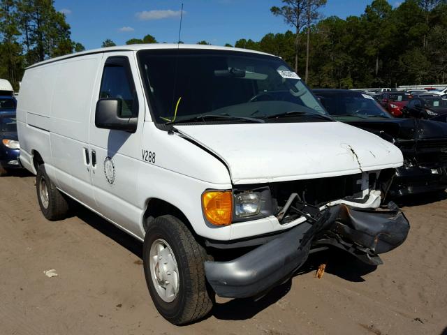 1FTSS34L17DB45690 - 2007 FORD ECONOLINE WHITE photo 1