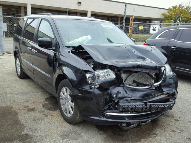 2C4RC1BG2FR742333 - 2015 CHRYSLER TOWN & COU BLACK photo 1