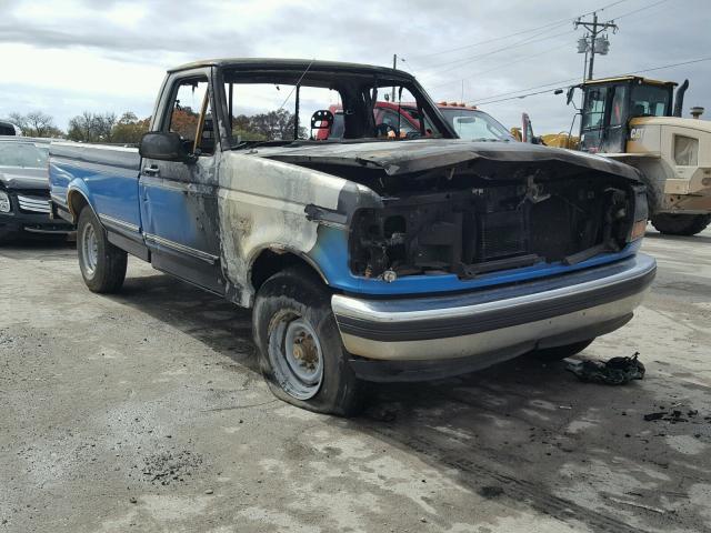 1FTEF25H5SLA82145 - 1995 FORD F250 Синій фото 1