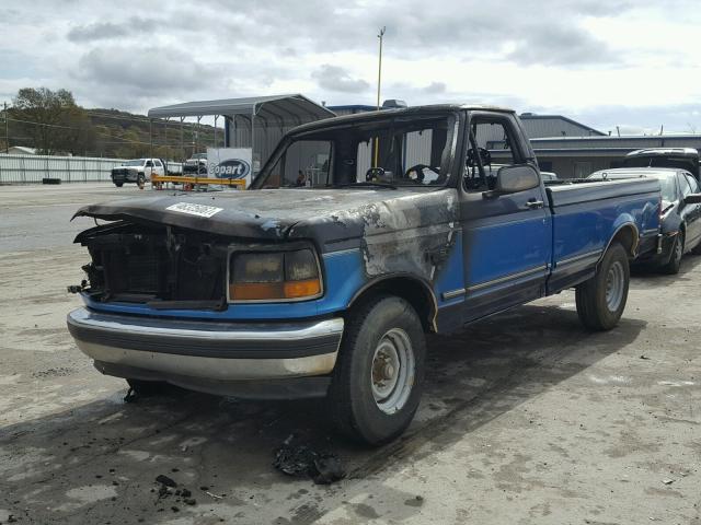 1FTEF25H5SLA82145 - 1995 FORD F250 Синій фото 2