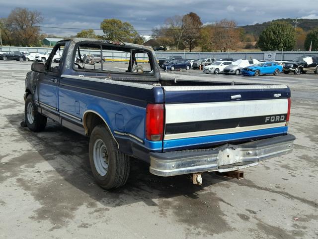 1FTEF25H5SLA82145 - 1995 FORD F250 Синій фото 3