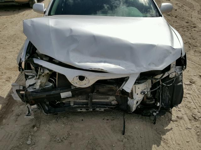 4T4BE46K79R093617 - 2009 TOYOTA CAMRY BASE SILVER photo 9