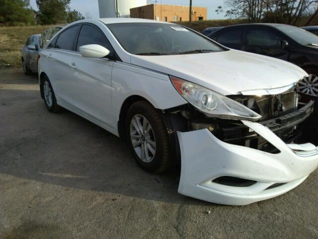 5NPEB4ACXBH174129 - 2011 HYUNDAI SONATA GLS WHITE photo 1