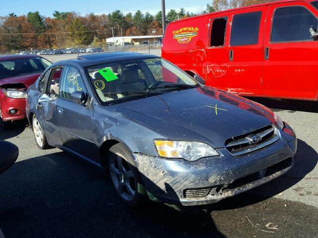 4S3BL626267203332 - 2006 SUBARU LEGACY 2.5 BLUE photo 1