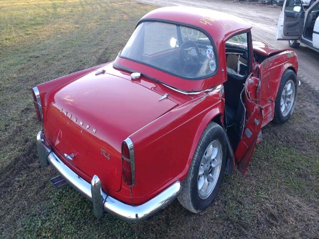 CT19207L - 1963 TRIUMPH CAR TR4 RED photo 4