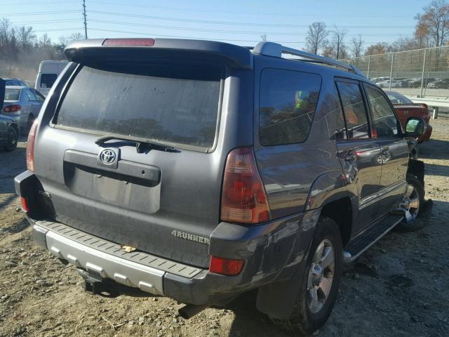 JTEBT17R140040373 - 2004 TOYOTA 4RUNNER LI GRAY photo 4