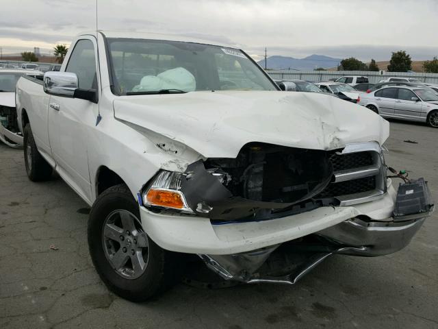 1D3HB16P99J516623 - 2009 DODGE RAM 1500 WHITE photo 1