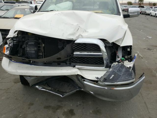 1D3HB16P99J516623 - 2009 DODGE RAM 1500 WHITE photo 9