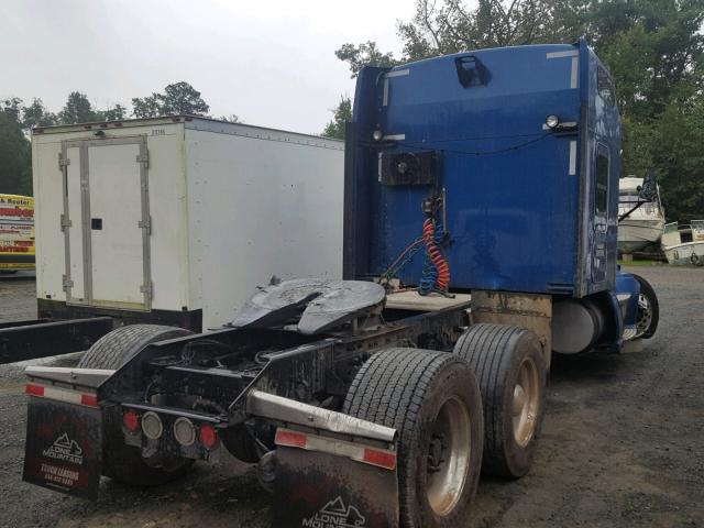 1XKAD48X3DJ329930 - 2013 KENWORTH CONSTRUCTI BLUE photo 4