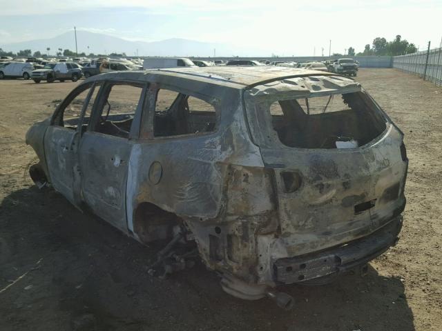 1GNKRLED8BJ225427 - 2011 CHEVROLET TRAVERSE L BURN photo 3