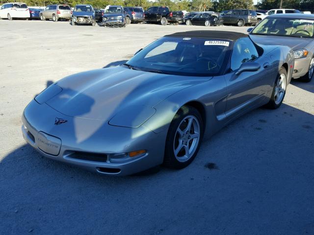 1G1YY32G1Y5115415 - 2000 CHEVROLET CORVETTE GRAY photo 2