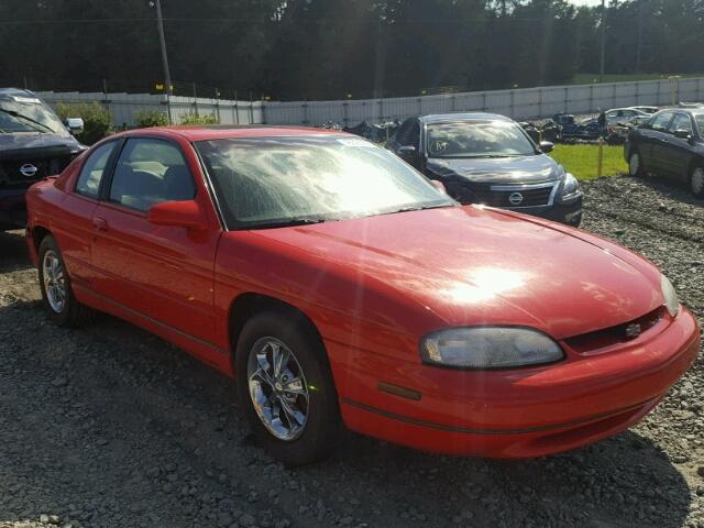 2G1WX12K5W9117185 - 1998 CHEVROLET MONTE CARL წითელი ფოტო 1