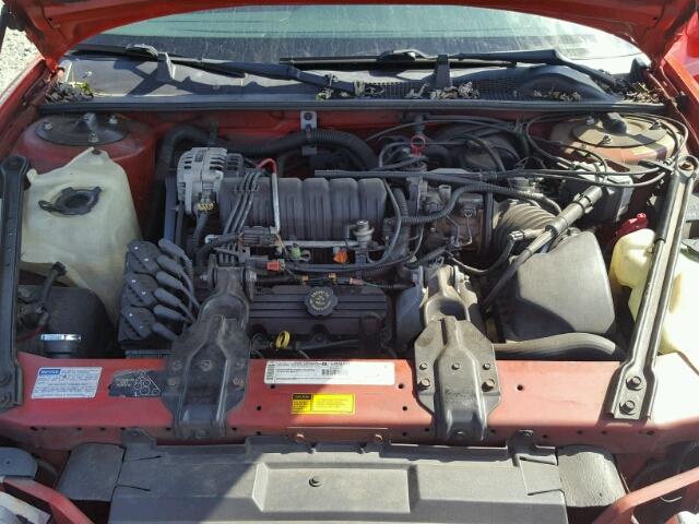 2G1WX12K5W9117185 - 1998 CHEVROLET MONTE CARL წითელი ფოტო 7