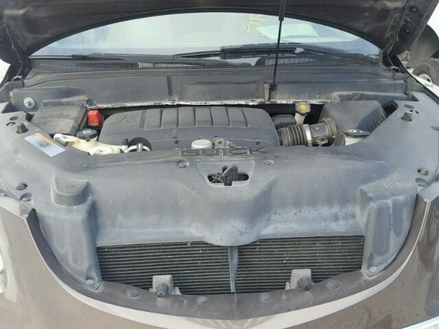 5GAKRBED8BJ342641 - 2011 BUICK ENCLAVE CX BROWN photo 7