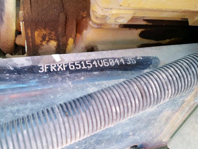 3FRXF65154V604435 - 2004 FORD F650 SUPER WHITE photo 10