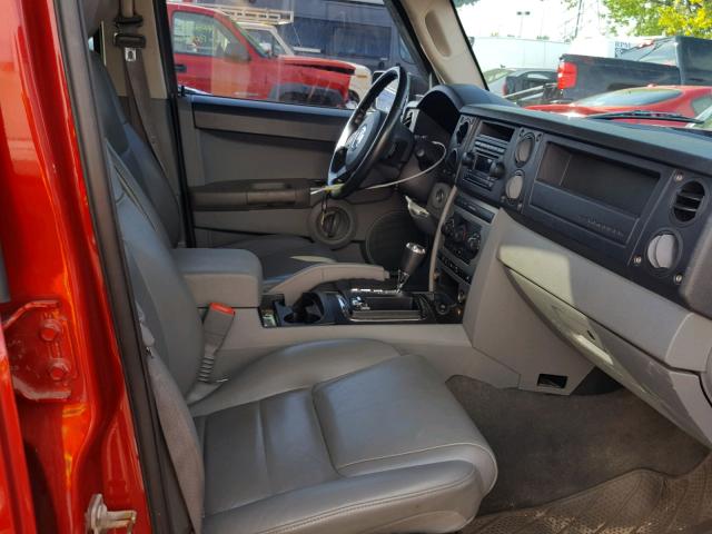 1J8HG48N66C288483 - 2006 JEEP COMMANDER Qırmızı foto 5