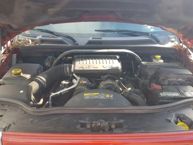 1J8HG48N66C288483 - 2006 JEEP COMMANDER Qırmızı foto 7