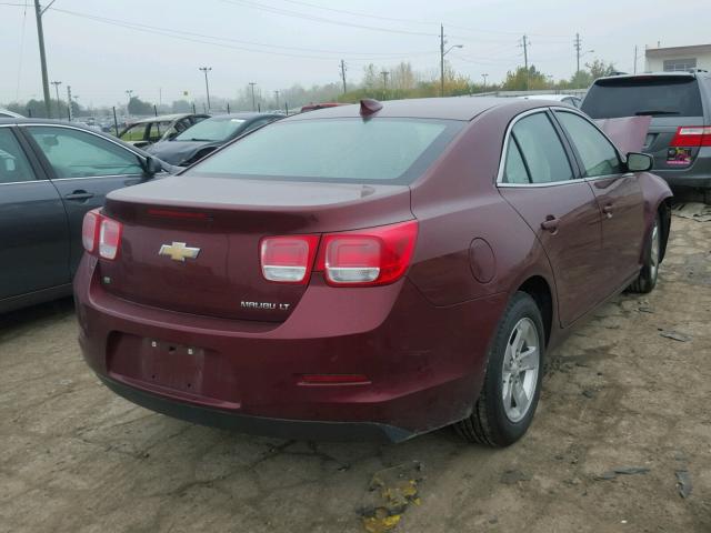 1G11C5SL2FF313663 - 2015 CHEVROLET MALIBU 1LT მუქწითელი ფოტო 4