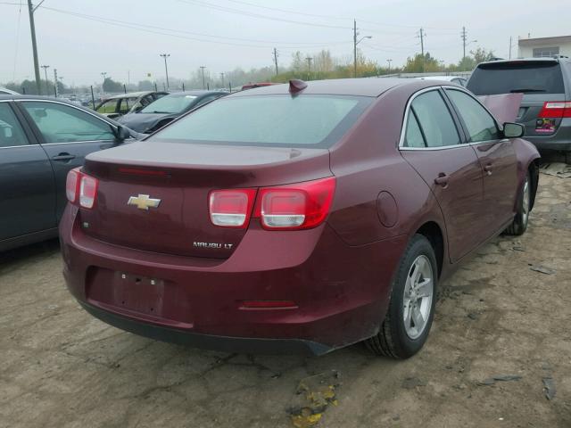 1G11C5SL2FF313663 - 2015 CHEVROLET MALIBU 1LT MAROON photo 4