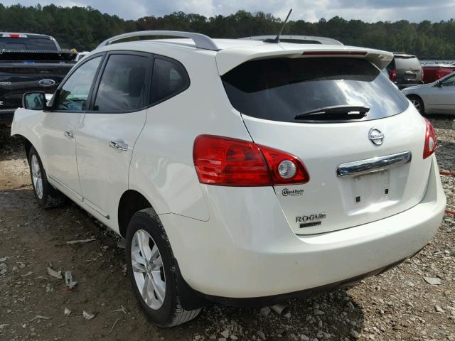 JN8AS5MT7FW155509 - 2015 NISSAN ROGUE SELE WHITE photo 3