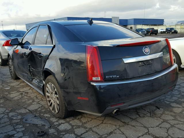 1G6DG5E58C0131117 - 2012 CADILLAC CTS LUXURY BLACK photo 3