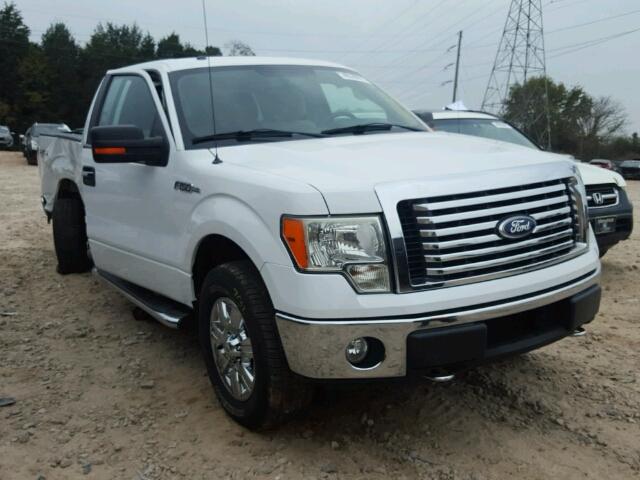 1FTFX1EV9AFC74800 - 2010 FORD F150 SUPER WHITE photo 1