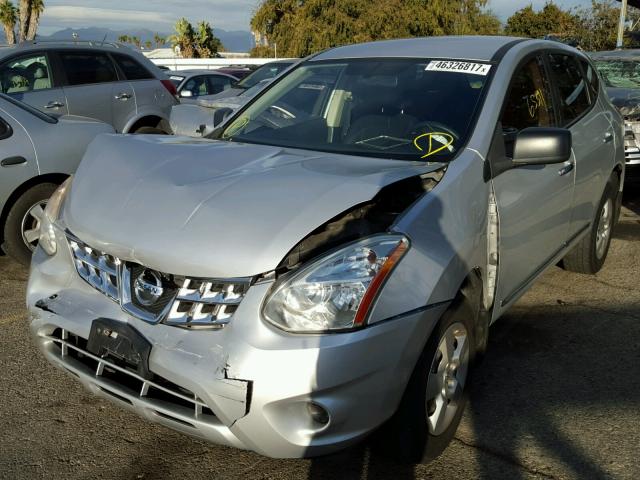 JN8AS5MT9DW505736 - 2013 NISSAN ROGUE S SILVER photo 2