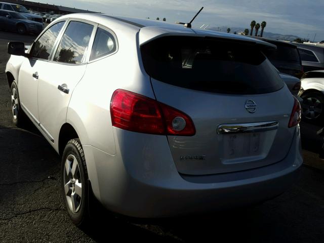 JN8AS5MT9DW505736 - 2013 NISSAN ROGUE S SILVER photo 3