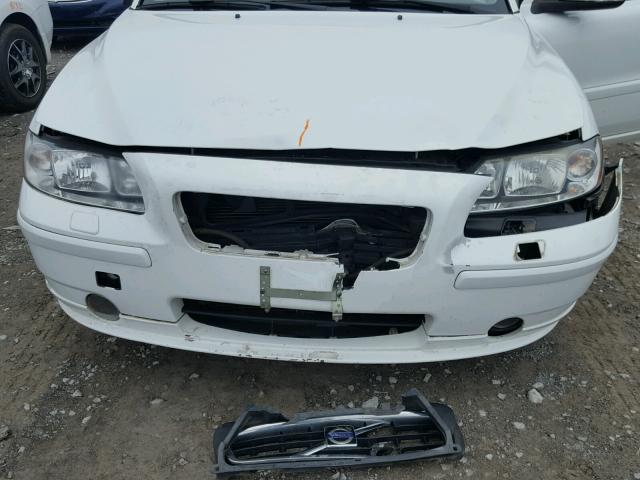 YV1RH592382680360 - 2008 VOLVO S60 2.5T WHITE photo 7