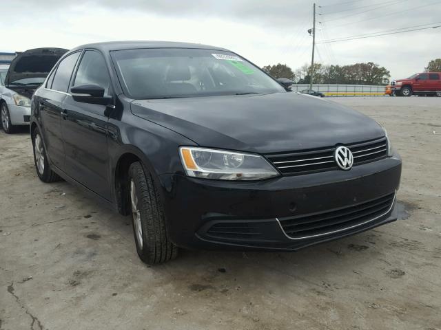 3VWD17AJ6EM405764 - 2014 VOLKSWAGEN JETTA SE BLACK photo 1