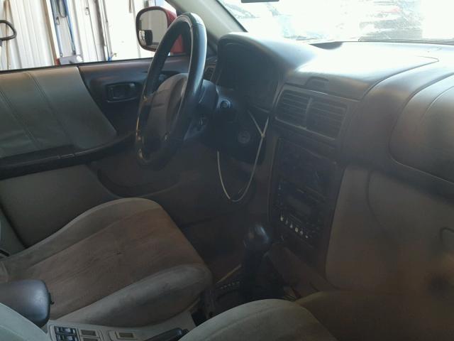 JF1SF65692H704456 - 2002 SUBARU FORESTER S RED photo 5