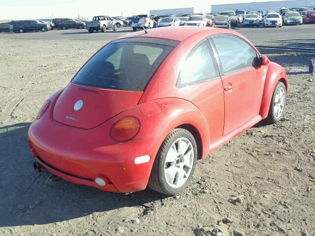 3VWFE21C92M445687 - 2002 VOLKSWAGEN NEW BEETLE 红色 照片 4