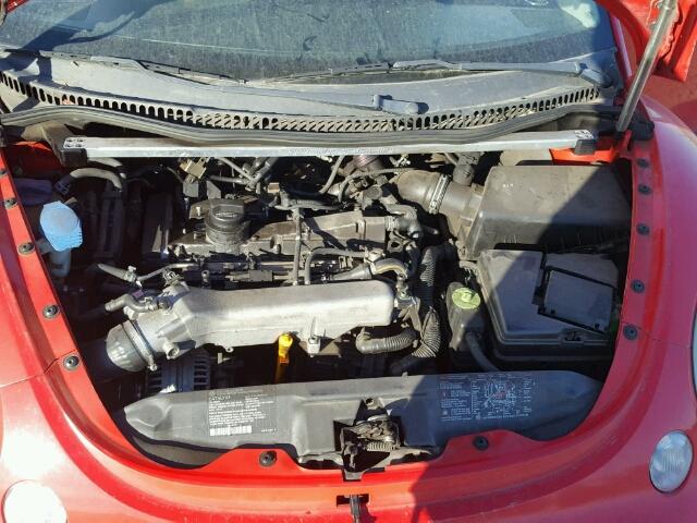 3VWFE21C92M445687 - 2002 VOLKSWAGEN NEW BEETLE 红色 照片 7