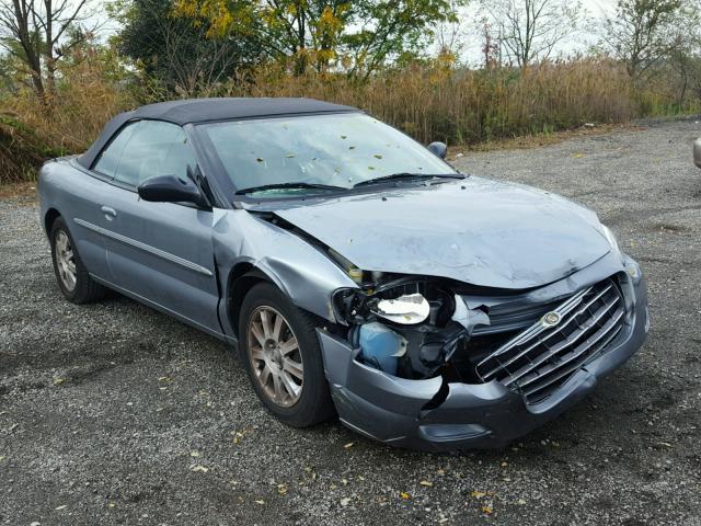 1C3EL75R06N257124 - 2006 CHRYSLER SEBRING GT GREEN photo 1