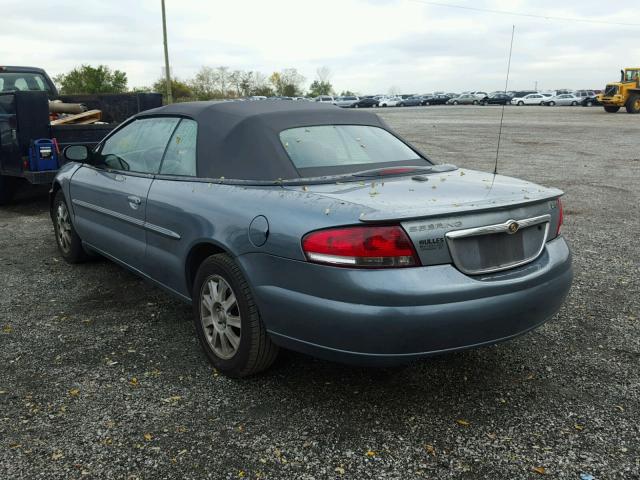 1C3EL75R06N257124 - 2006 CHRYSLER SEBRING GT GREEN photo 3