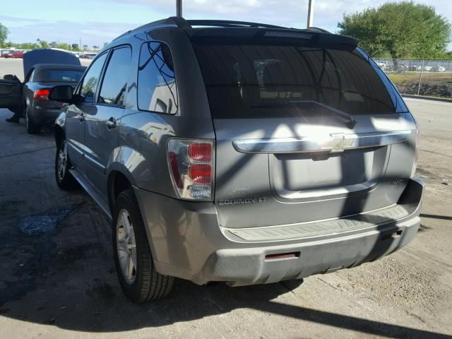 2CNDL73F656033757 - 2005 CHEVROLET EQUINOX LT GRAY photo 3