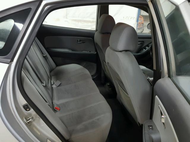 KMHDU4AD6AU891996 - 2010 HYUNDAI ELANTRA BL SILVER photo 6