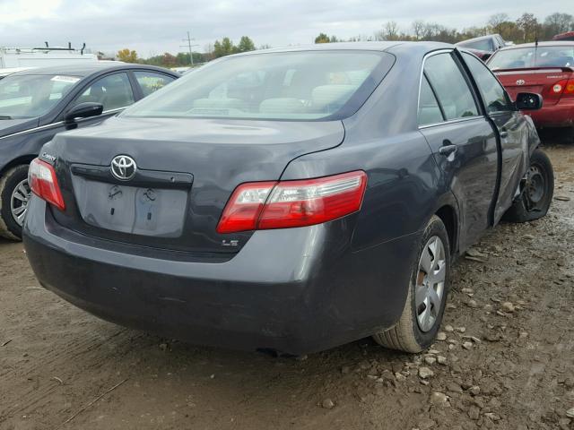 4T4BE46KX9R088024 - 2009 TOYOTA CAMRY BASE GRAY photo 4