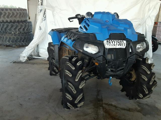 4XASXN850HB127159 - 2017 POLARIS SPORTSMAN BLUE photo 1