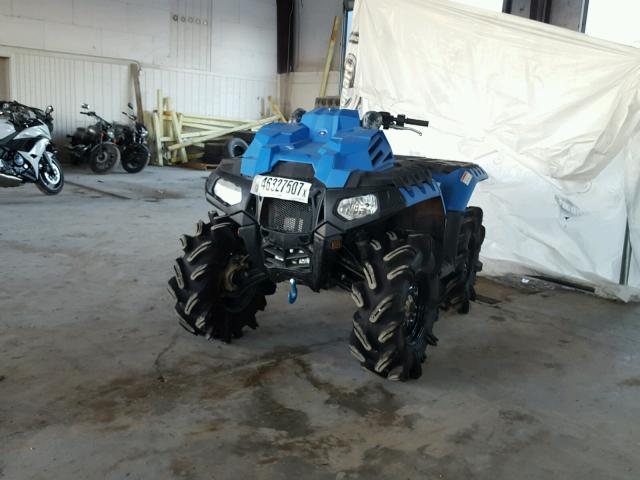 4XASXN850HB127159 - 2017 POLARIS SPORTSMAN BLUE photo 2