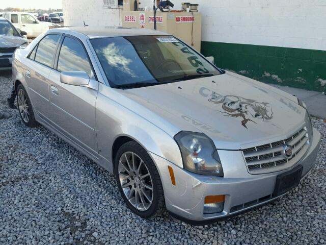 1G6DP577270101910 - 2007 CADILLAC CTS HI FEA SILVER photo 1