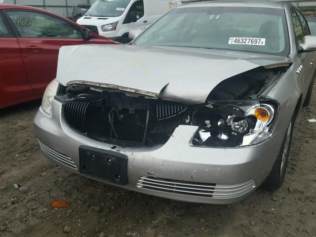 1G4HD57236U147261 - 2006 BUICK LUCERNE CX SILVER photo 9