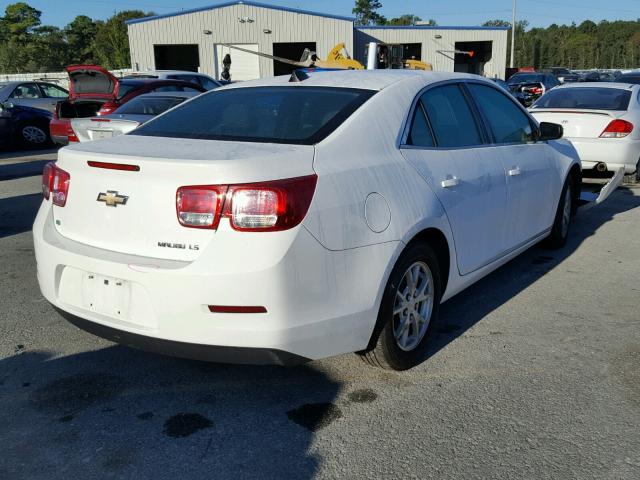 1G11A5SL8EF226533 - 2014 CHEVROLET MALIBU LS WHITE photo 4