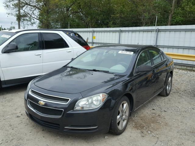 1G1ZH57B49F235251 - 2009 CHEVROLET MALIBU 1LT შავი ფოტო 2