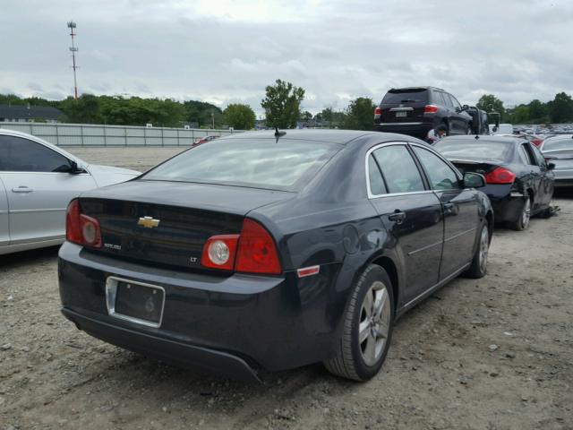 1G1ZH57B49F235251 - 2009 CHEVROLET MALIBU 1LT შავი ფოტო 4